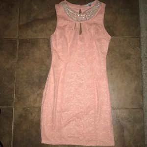 Soft pink dress